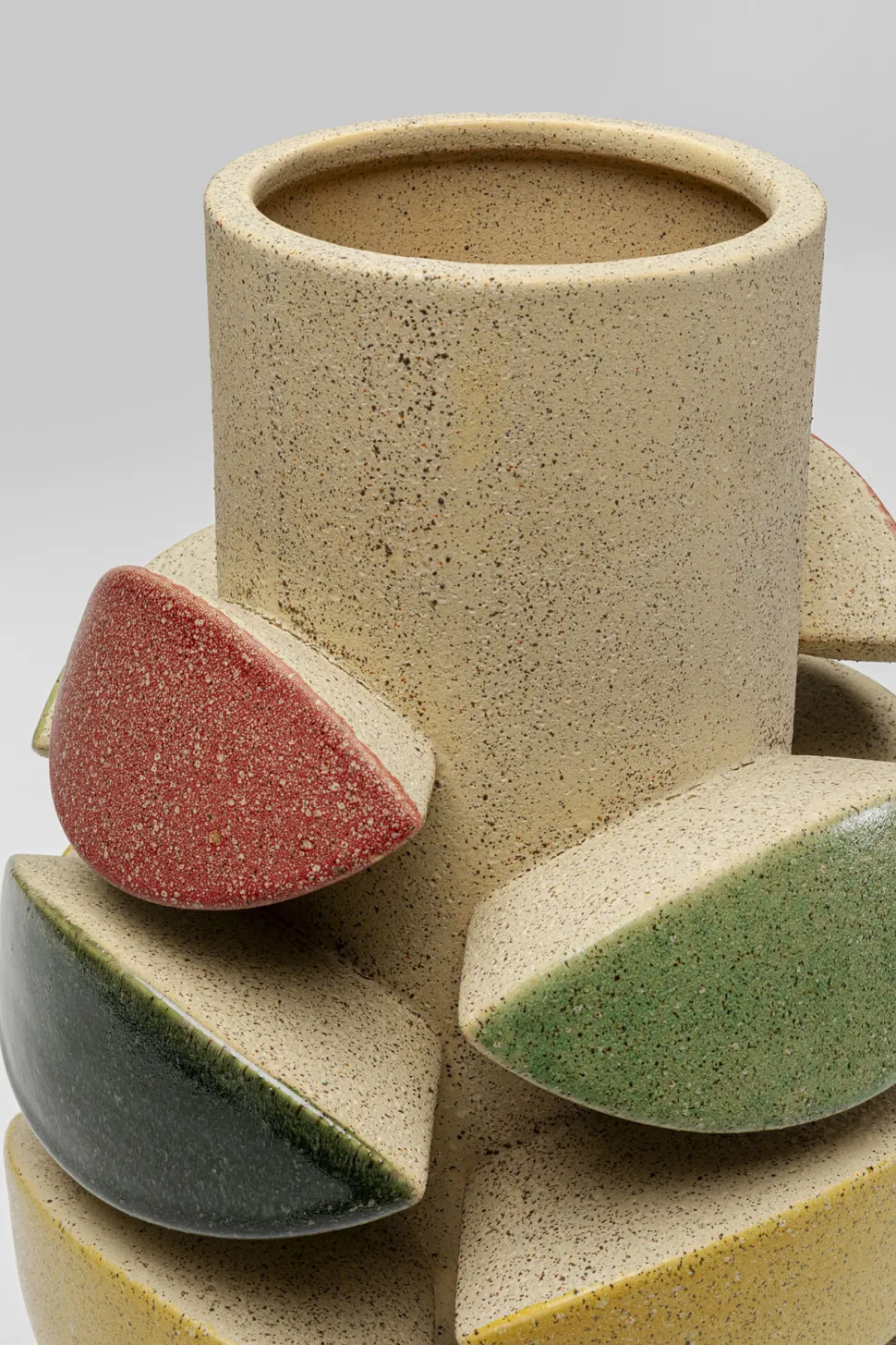 Vase Foglie Colore 40cm