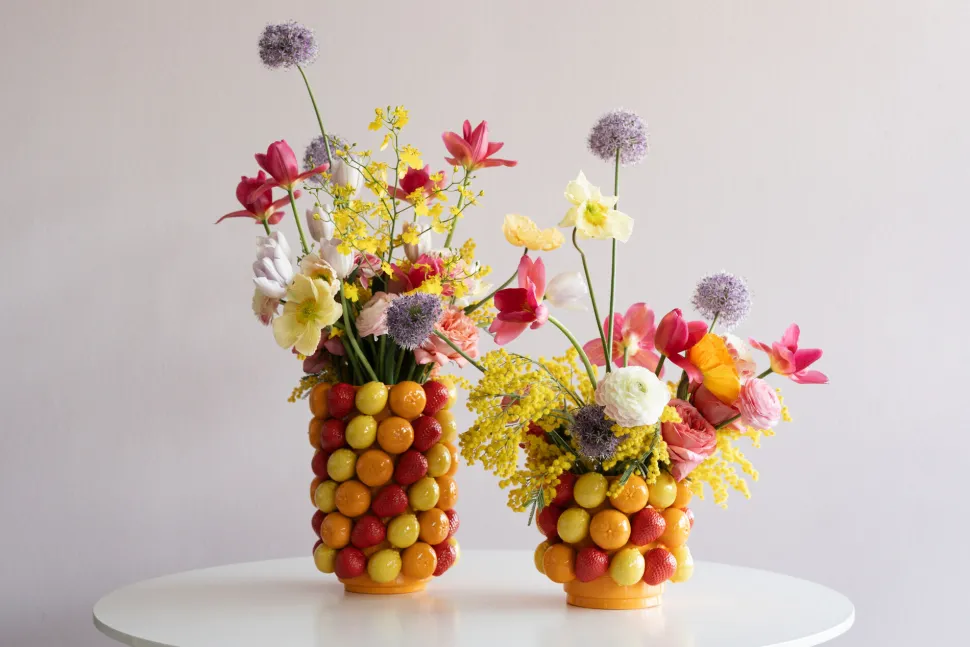 Vase Fruit Parade 20cm