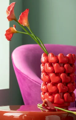 Vase Hearts 33cm