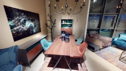 Vase Marvelous Duo Blau 36cm