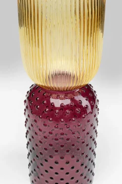 Vase Marvelous Duo Gelb Lila 38cm