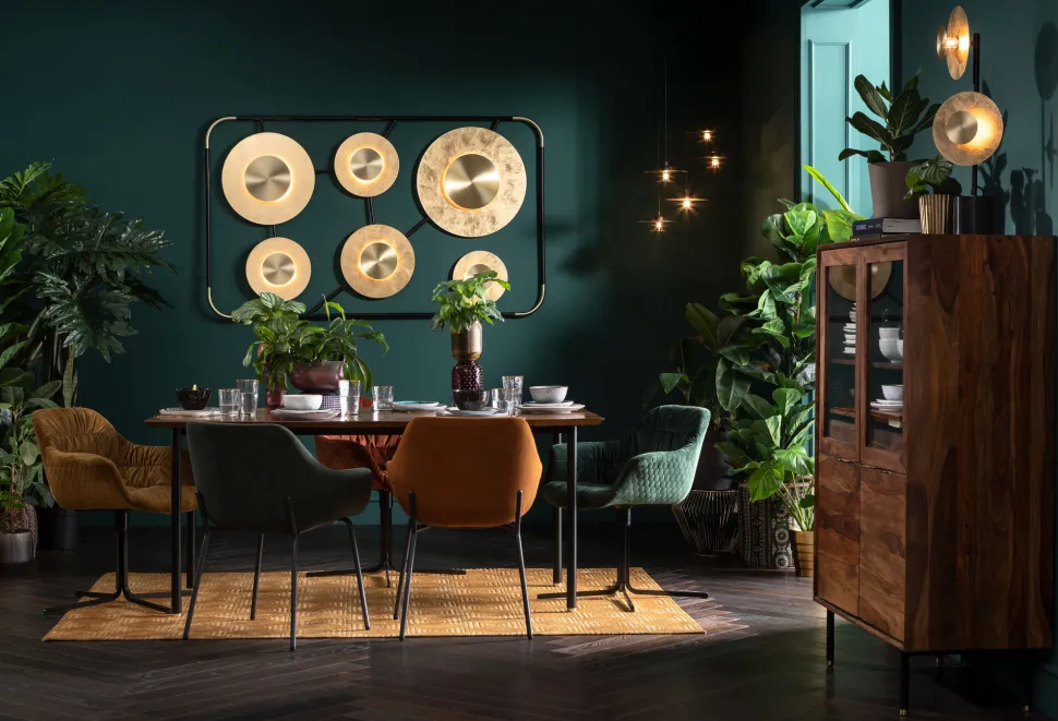 Vase Marvelous Duo Gelb Lila 31cm