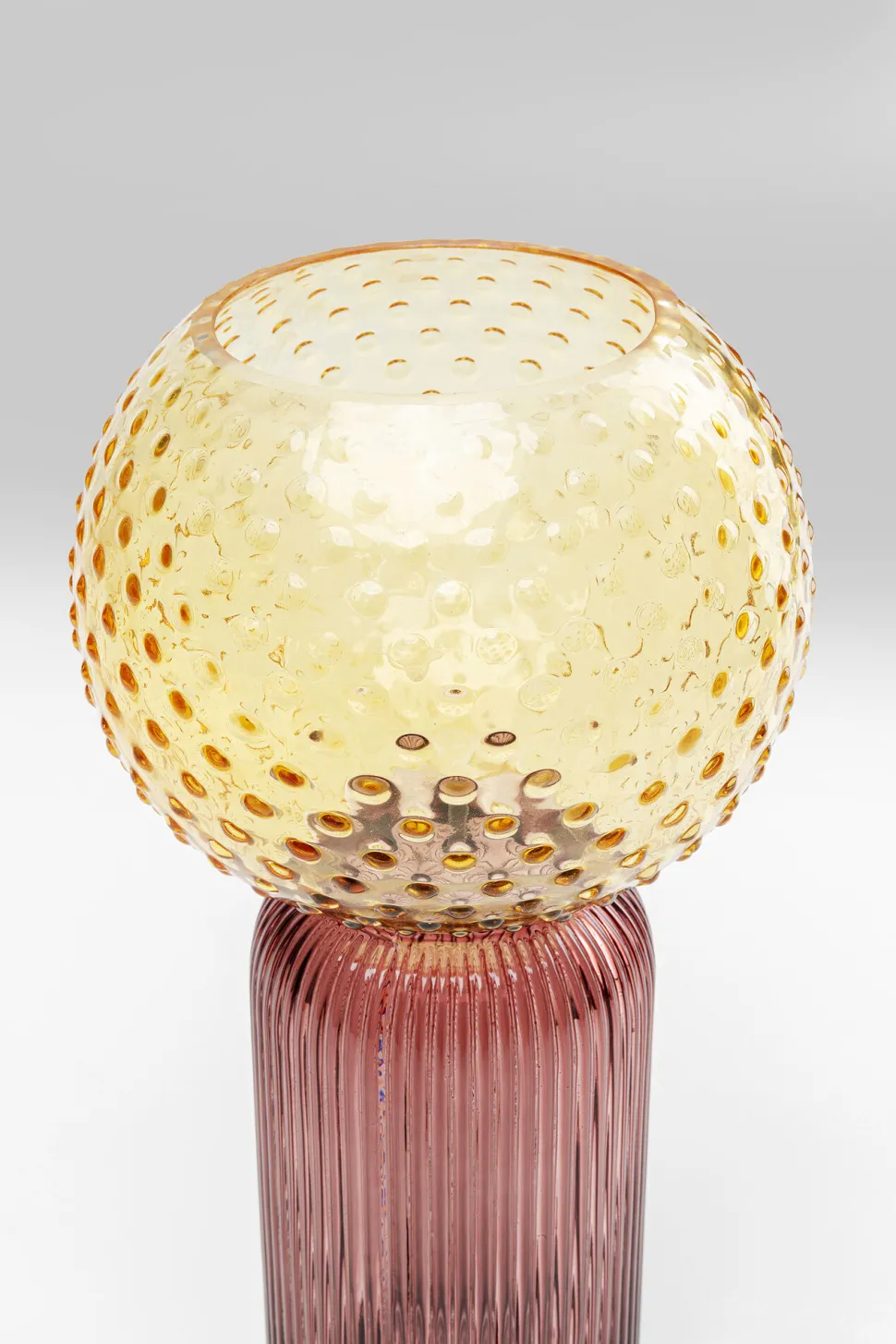 Vase Marvelous Duo Gelb Lila 31cm