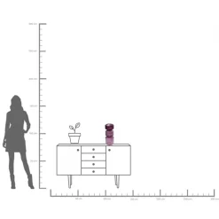 Vase Marvelous Duo Pink 42cm