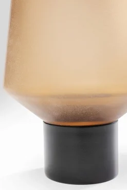 Vase Noble Ring Amber Matt 26cm