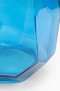 Vase Origami Blau 35cm