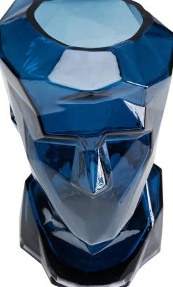 Vase Prisma Face Blau 30cm