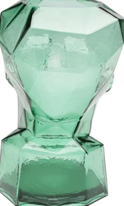Vase Prisma Face Grün 30cm