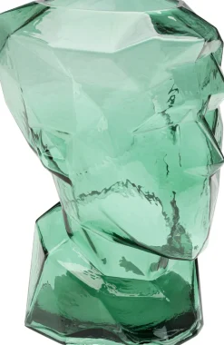 Vase Prisma Face Grün 30cm