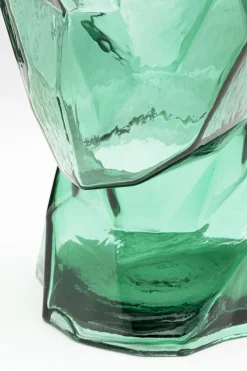 Vase Prisma Face Grün 30cm