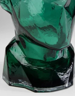 Vase Prisma Face Grün 30cm