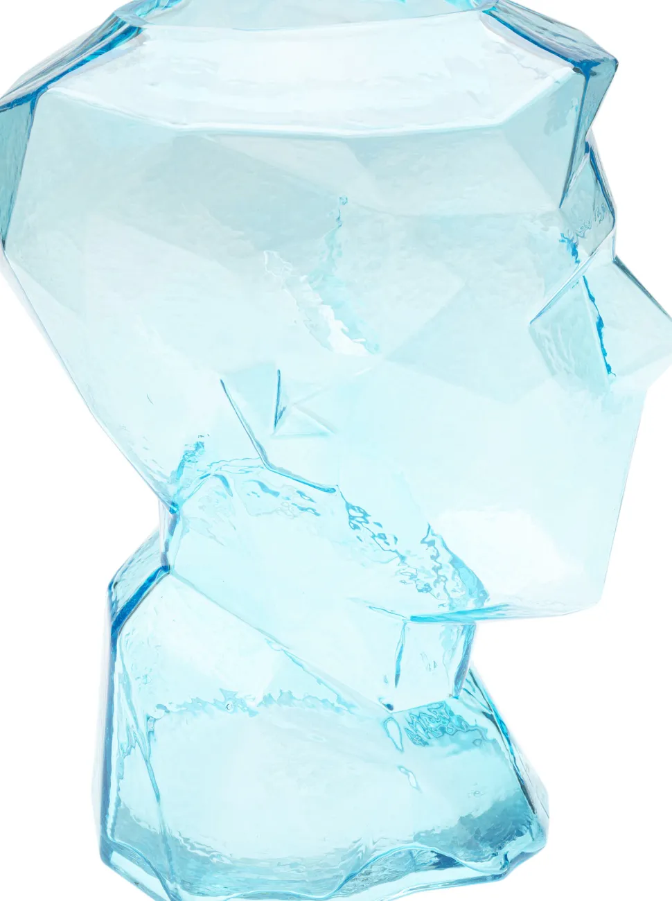 Vase Prisma Face Hellblau 30cm