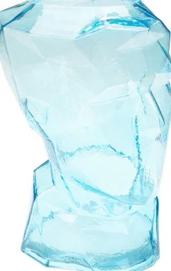 Vase Prisma Face Hellblau 30cm
