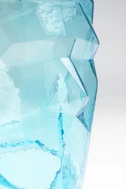 Vase Prisma Face Hellblau 30cm