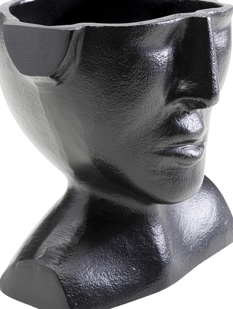 Vase Rostro Schwarz 17cm