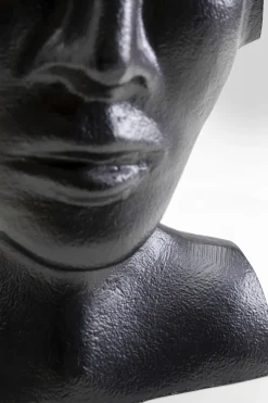 Vase Rostro Schwarz 17cm