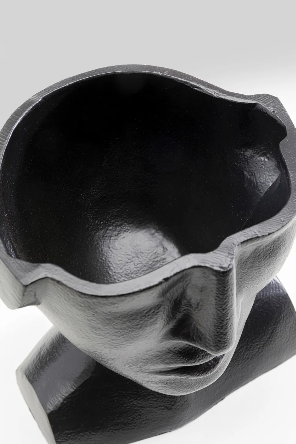 Vase Rostro Schwarz 17cm