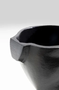 Vase Rostro Schwarz 17cm