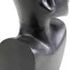 Vase Rostro Side Schwarz 27cm