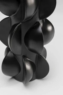 Vase Viento Schwarz 35cm