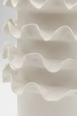 Vase Viento Weiß 39cm