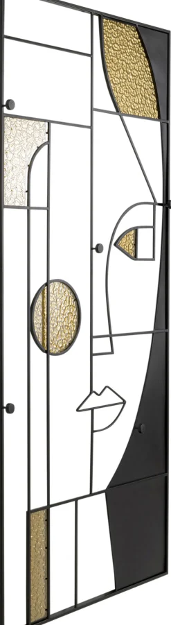Wandgarderobe Art Girl Face 90x200cm