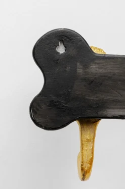 Wandgarderobe Dog Family Gold 69cm