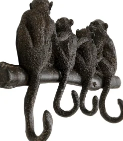 Wandgarderobe Monkey Family 38cm