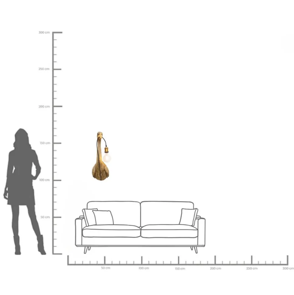 Wandleuchte Animal Heron