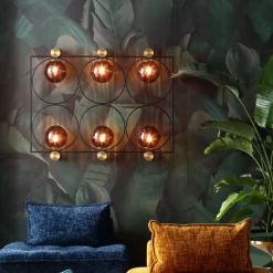 Wandleuchte Balance Circle 96x122cm