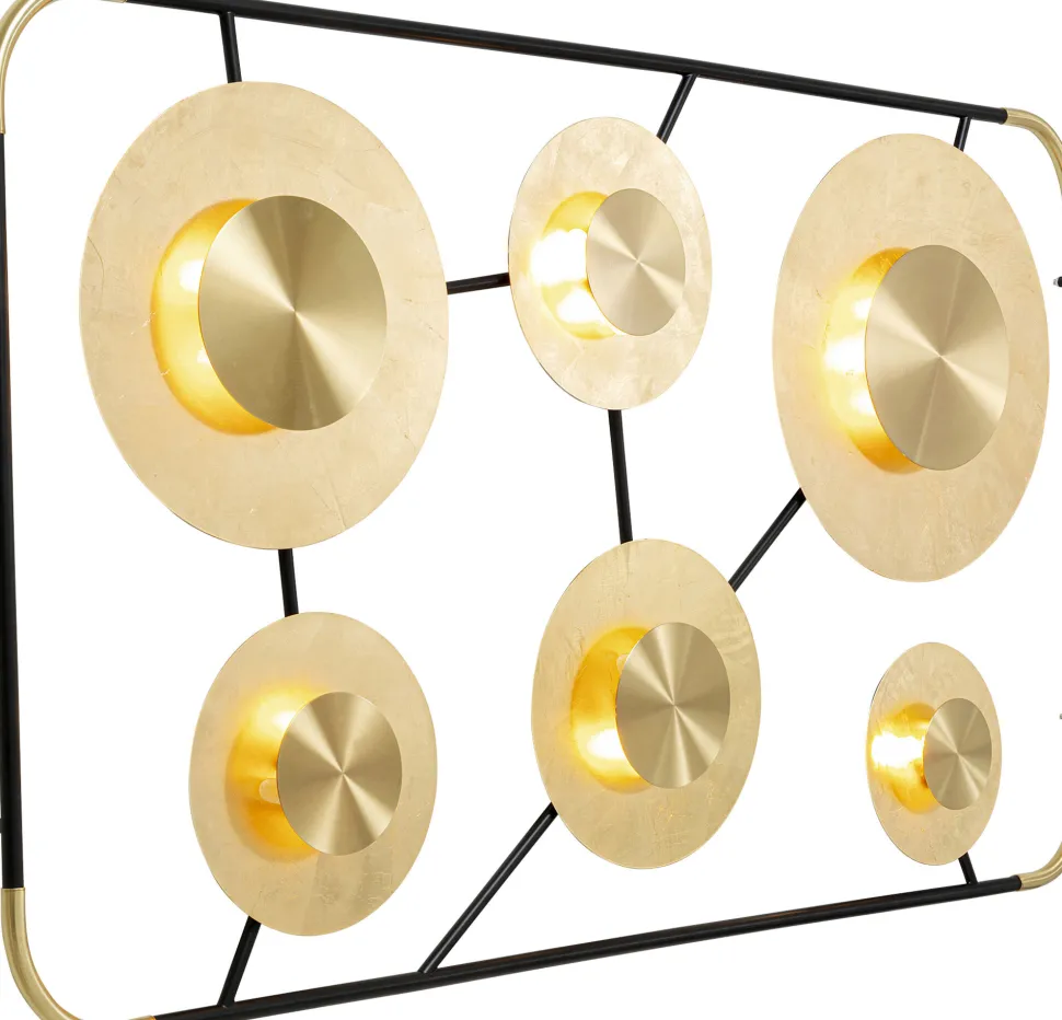 Wandleuchte Disc 6er