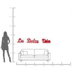 Wandleuchte La Dolce Vita 190cm