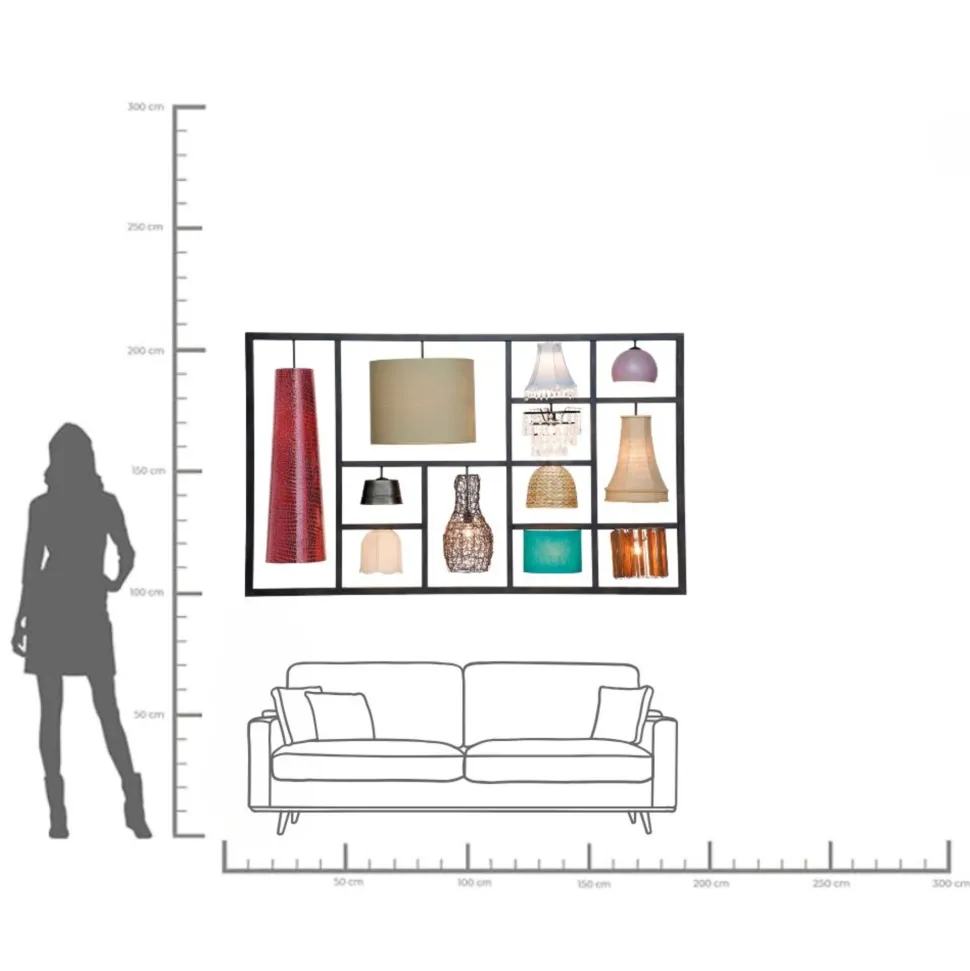 Wandleuchte Parecchi Art House