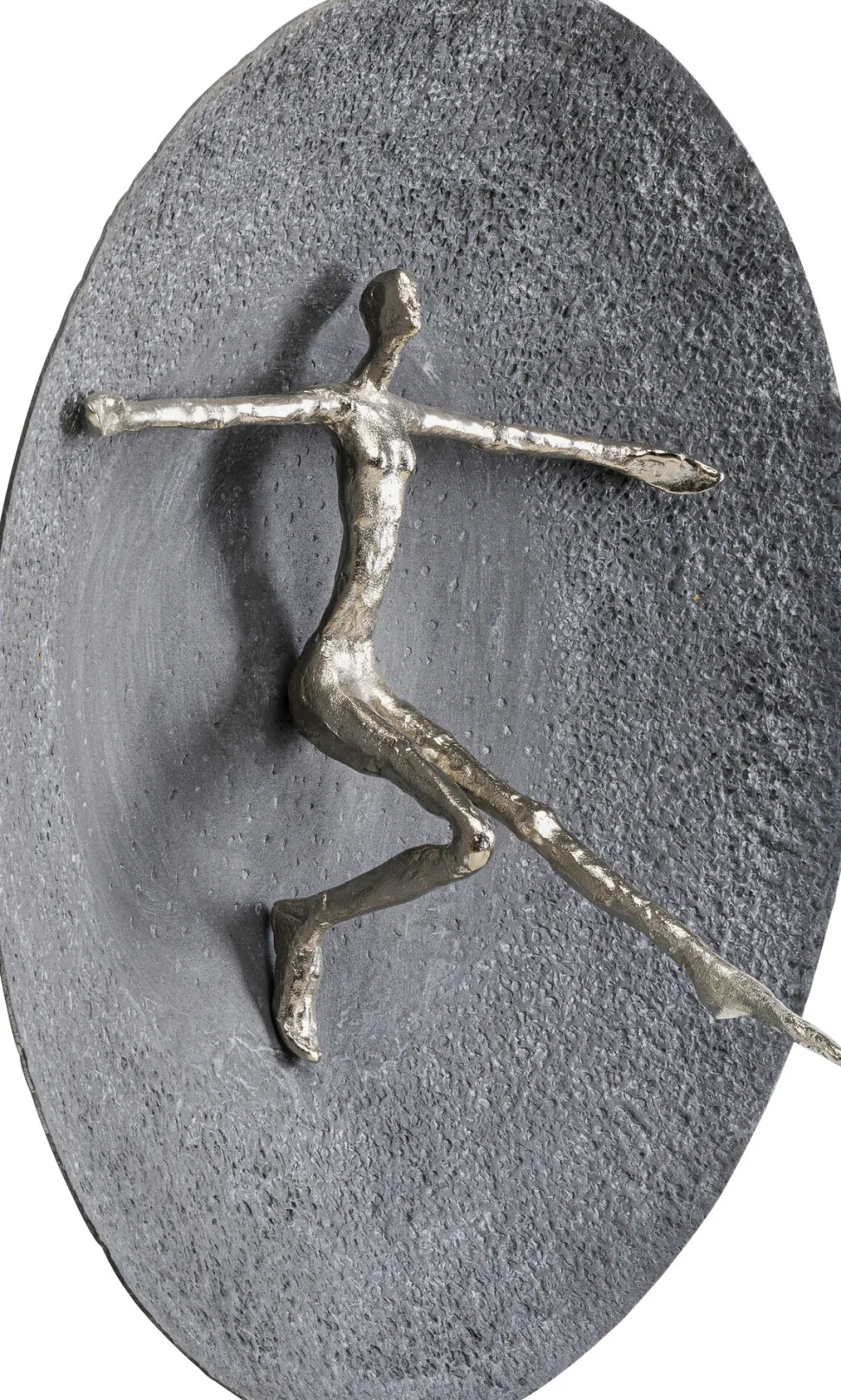 Wandobjekt Umano Silber Ø60cm