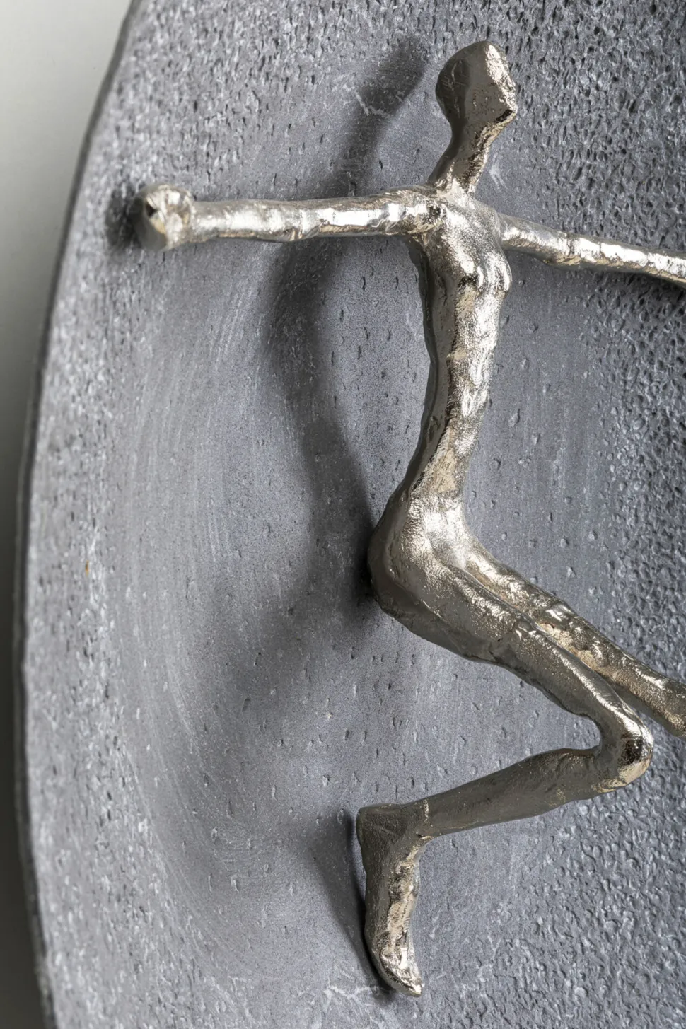 Wandobjekt Umano Silber Ø60cm