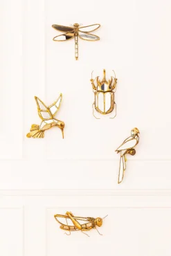 Wandschmuck Hummingbird Mirror 27x32cm