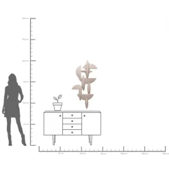 Wandschmuck Rotondo Pezzi 118cm