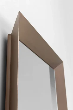 Wandspiegel Arezzo Coffee Trapez 65(45)x160cm