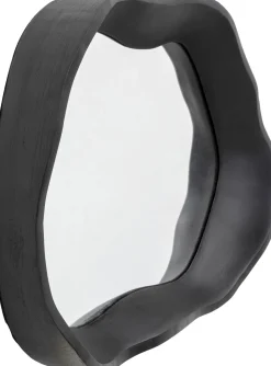 Wandspiegel Dynamic Schwarz 40x34cm