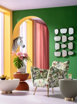 Wandspiegel Nastro Schwarz 80x114cm