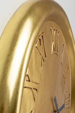 Wanduhr Big Drop Gold 92x127cm