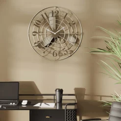 Wanduhr Fan Blade Ø61cm