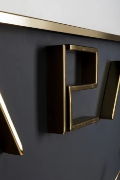 Wanduhr Gamble 92x92cm