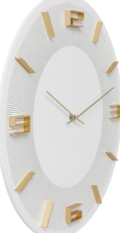 Wanduhr Leonardo Weiß/Gold ��49cm