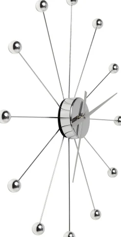 Wanduhr Like Umbrella Balls Chrome