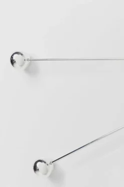 Wanduhr Like Umbrella Balls Chrome