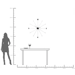 Wanduhr Like Umbrella Black