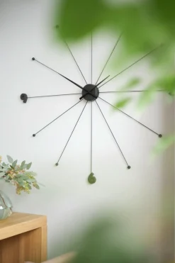 Wanduhr Like Umbrella Black