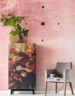 Wanduhr Like Umbrella Black