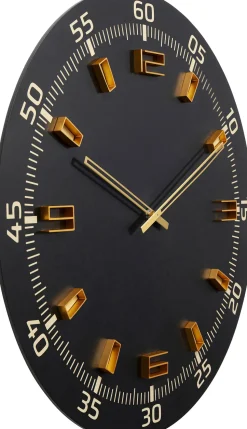 Wanduhr Milk Bar Schwarz Ø60cm